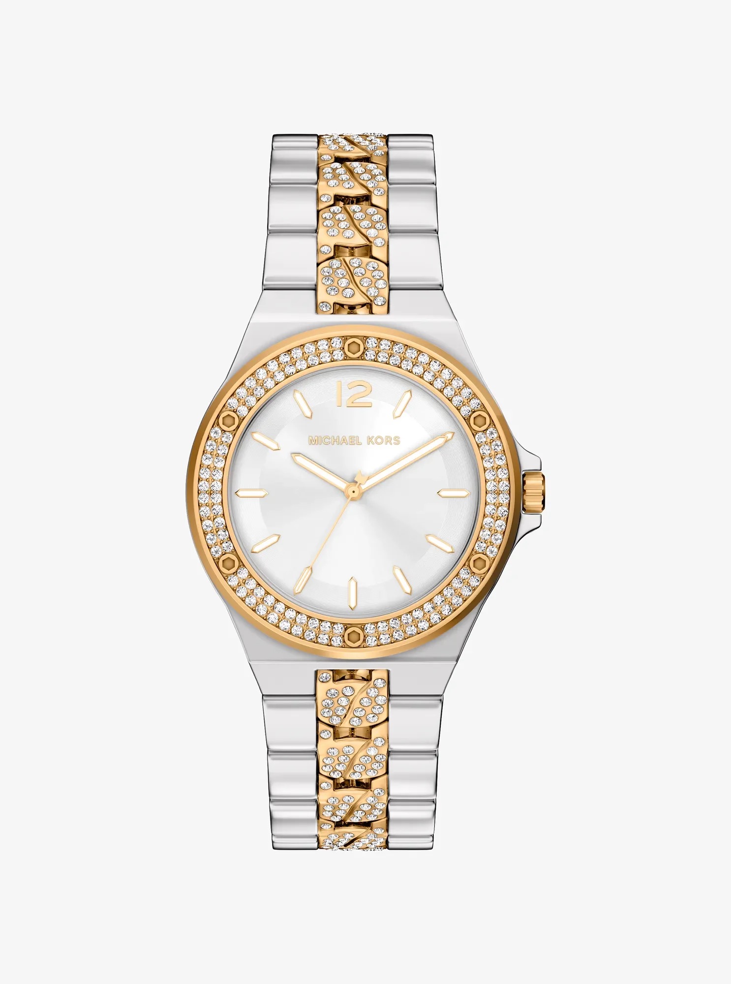 Michael Kors Lennox Pavé Two-Tone Watch - Preorder