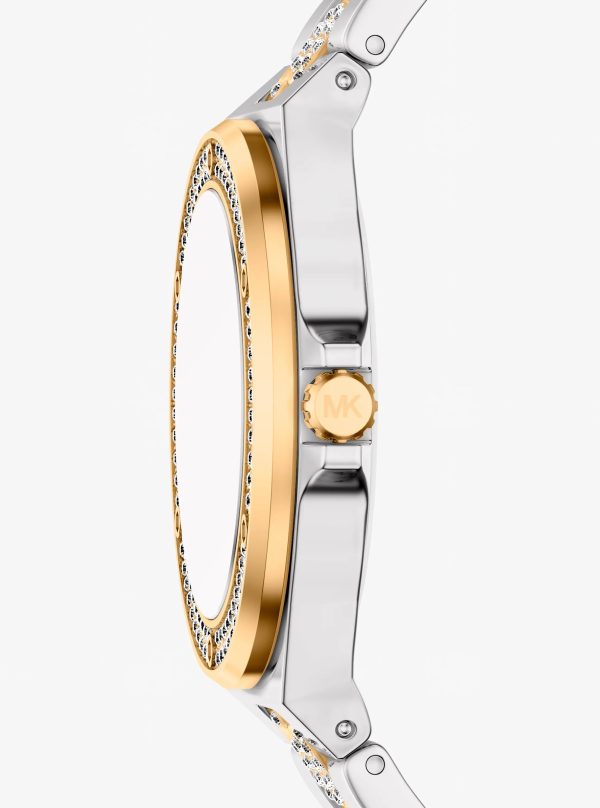 Michael Kors Lennox Pavé Two-Tone Watch - Preorder