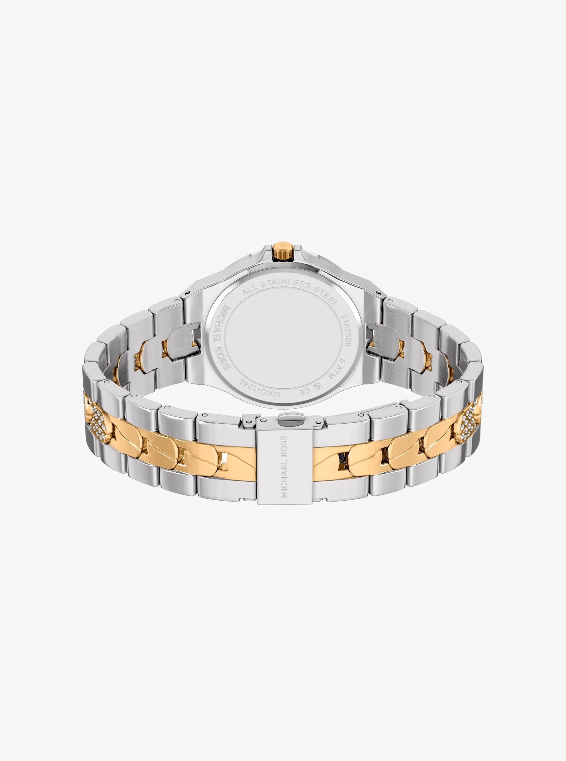 Michael Kors Lennox Pavé Two-Tone Watch - Preorder