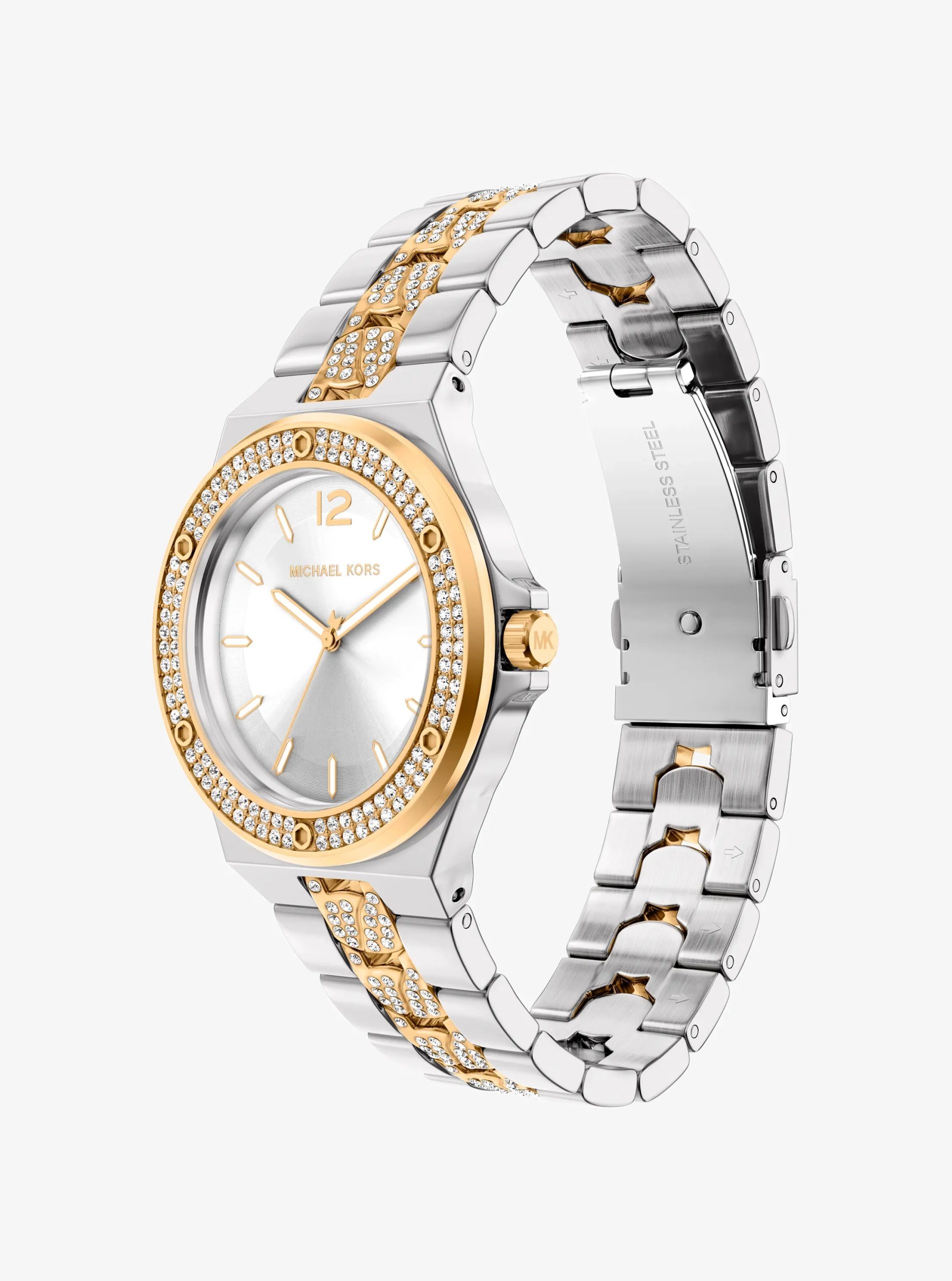 Michael Kors Lennox Pavé Two-Tone Watch - Preorder
