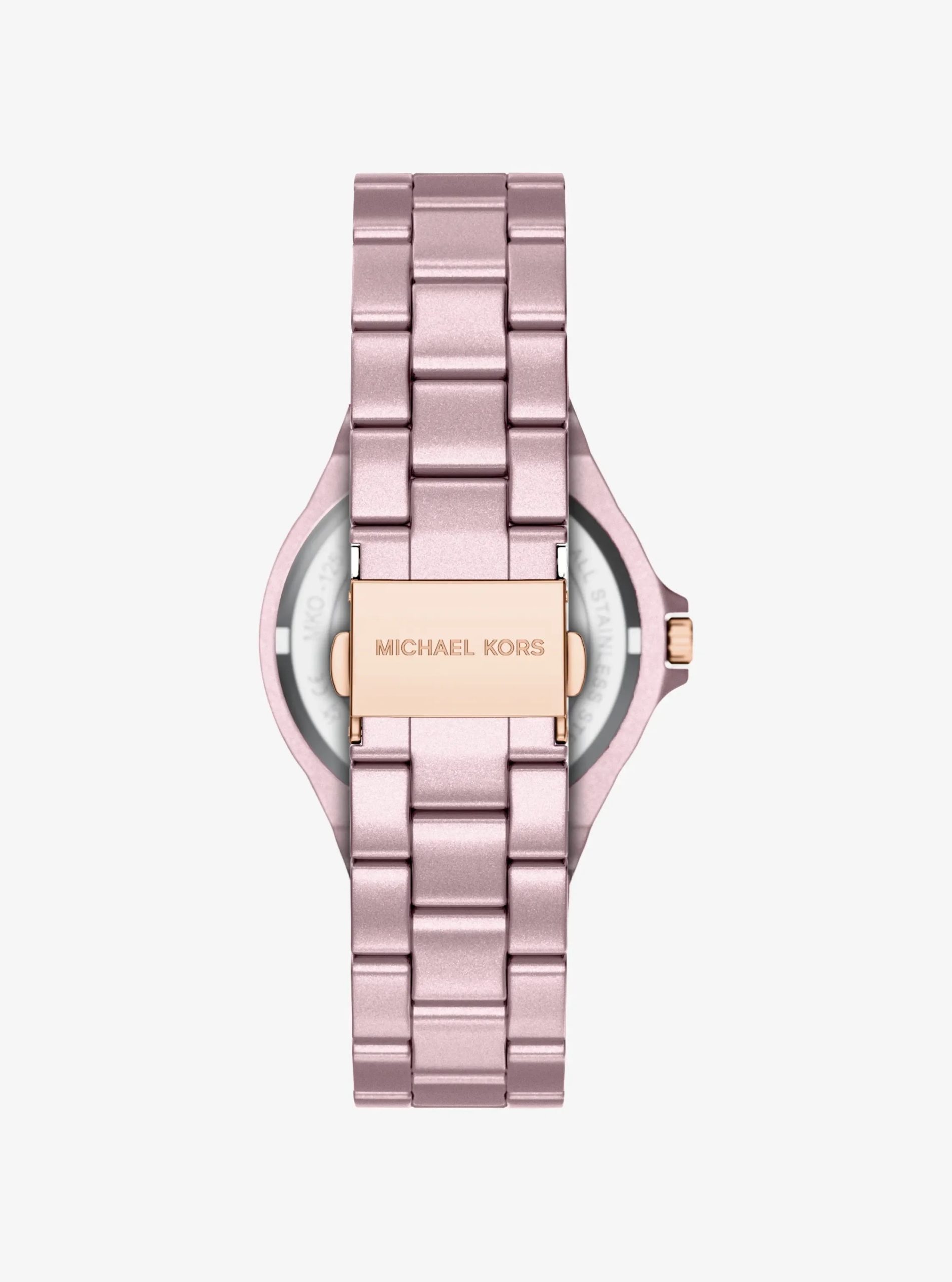Michael Kors Mini Lennox Pavé Pink-Tone Watch - Preorder - Image 3