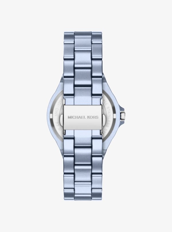 Michael Kors Mini Lennox Pavé Blue-Tone Watch - Preorder