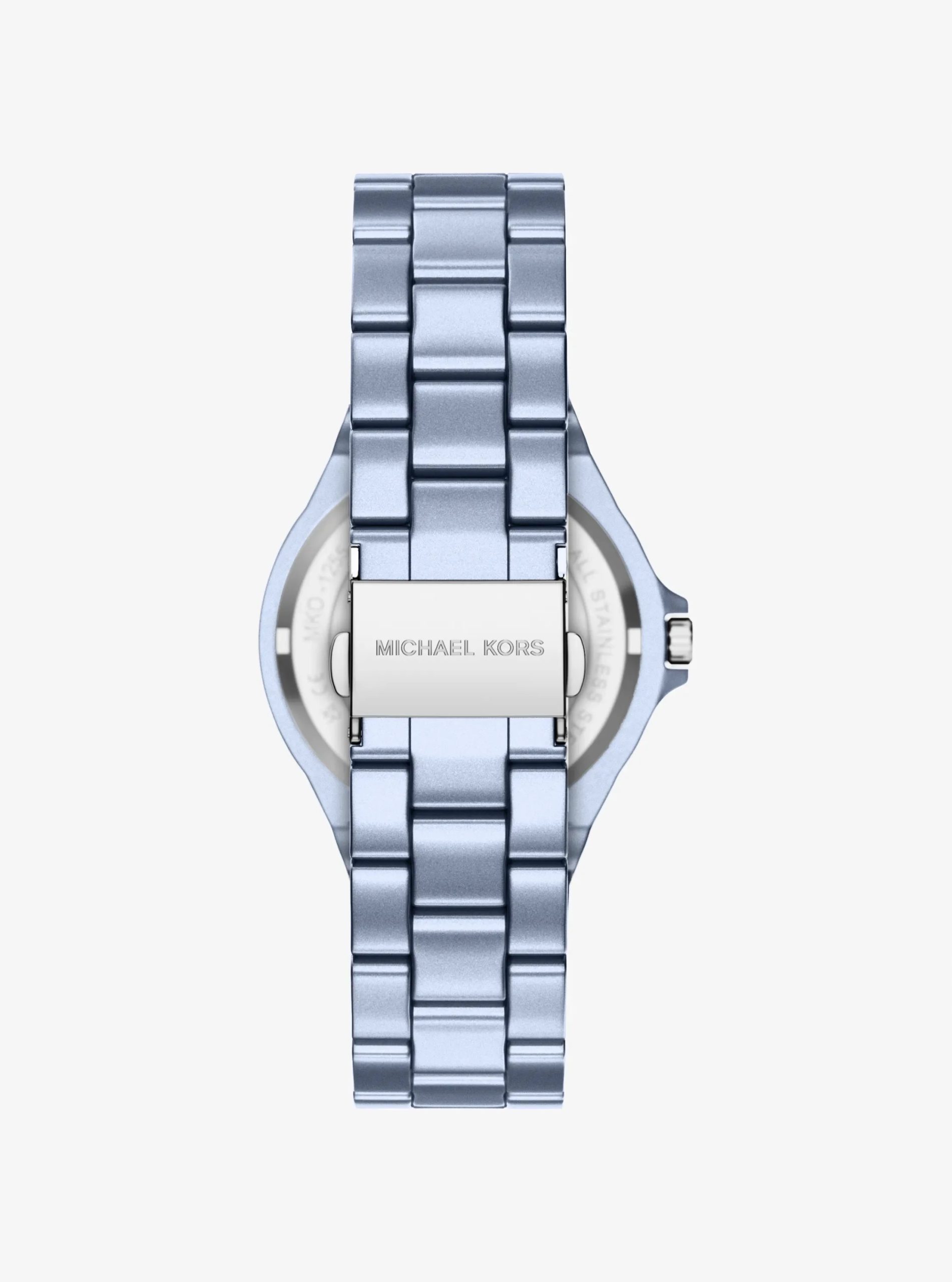 Michael Kors Mini Lennox Pavé Blue-Tone Watch - Preorder - Image 3