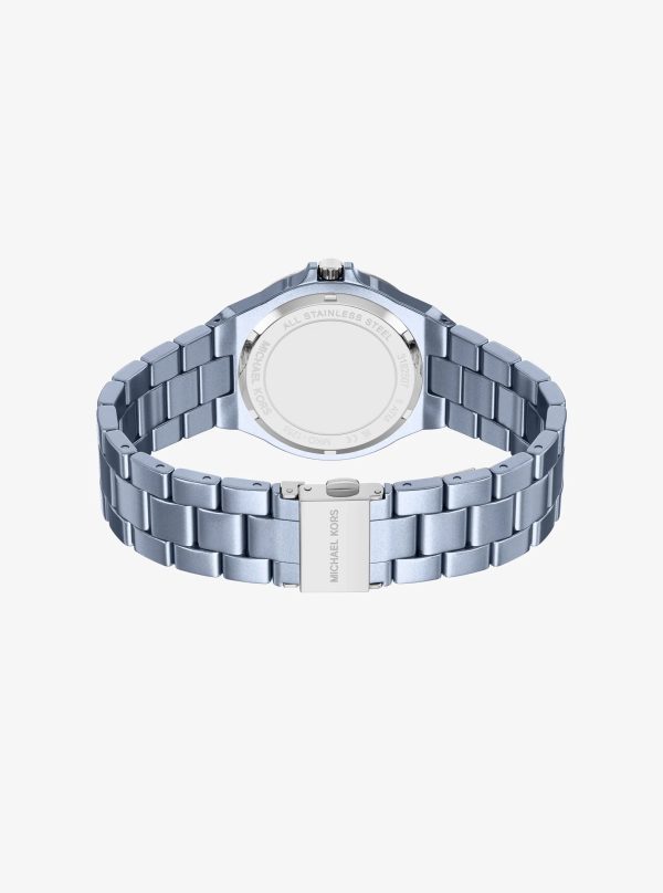 Michael Kors Mini Lennox Pavé Blue-Tone Watch - Preorder