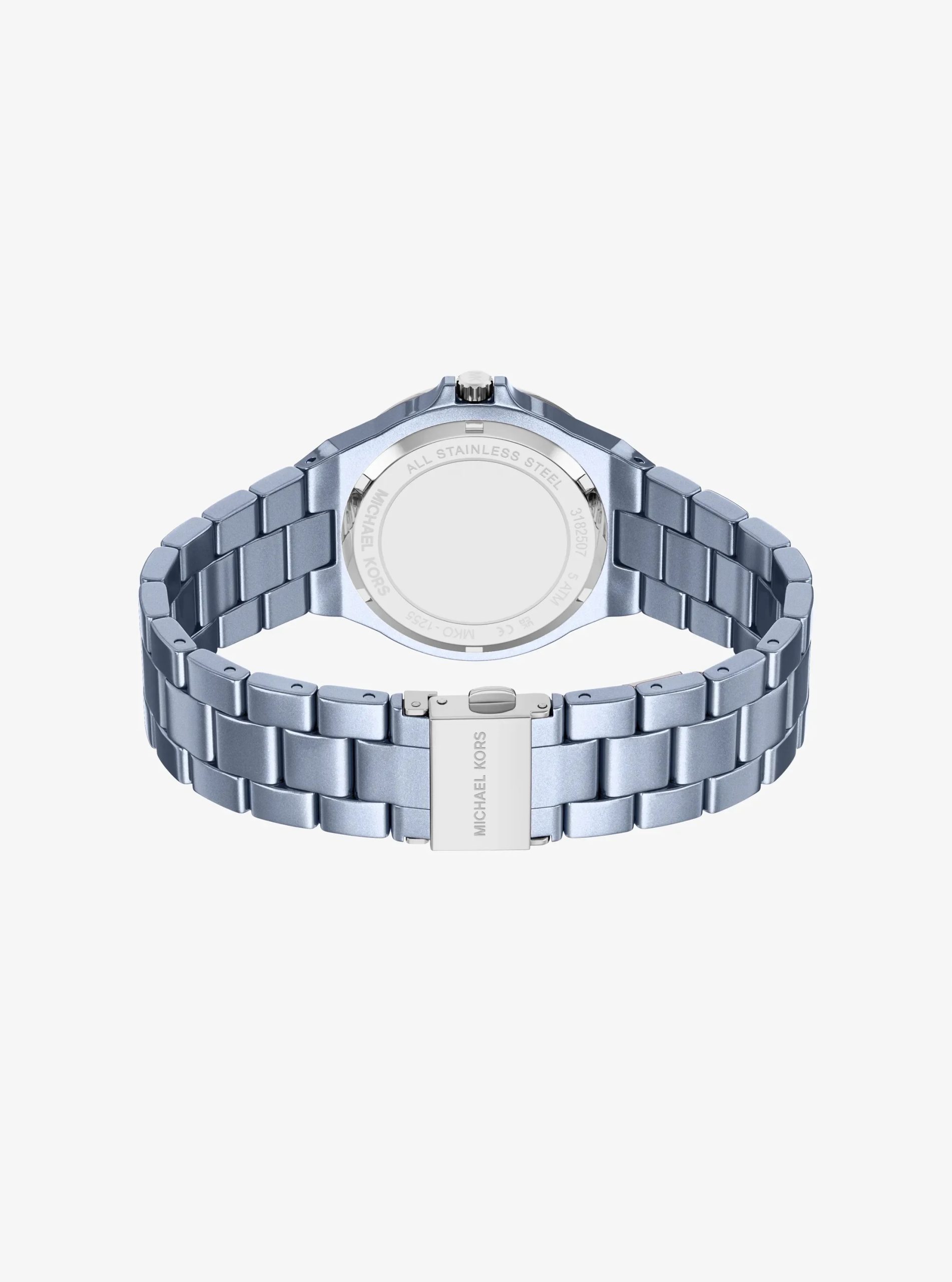 Michael Kors Mini Lennox Pavé Blue-Tone Watch - Preorder - Image 4