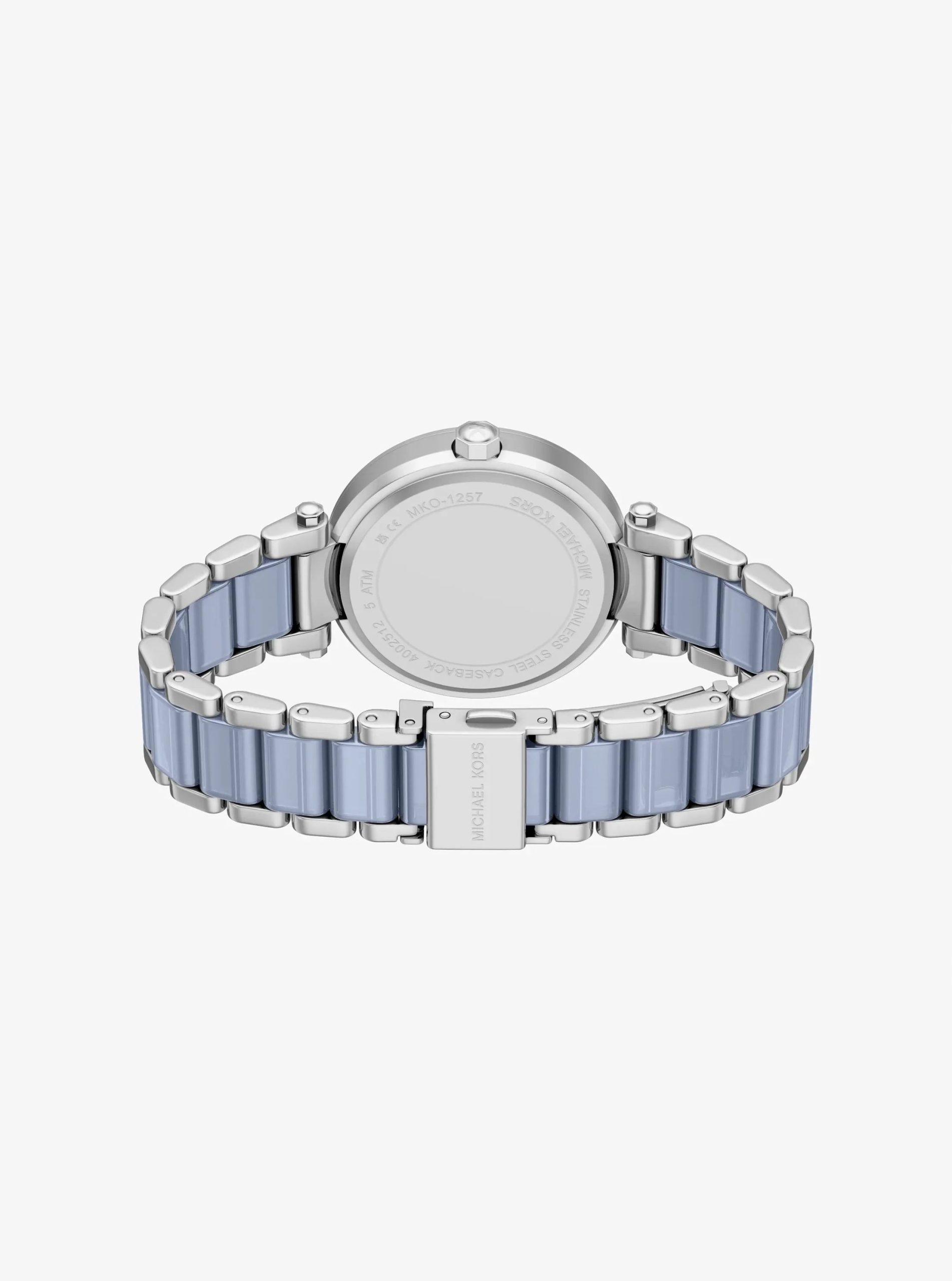 Michael Kors Oversized Parker Pavé Blue-Tone Watch - Preorder