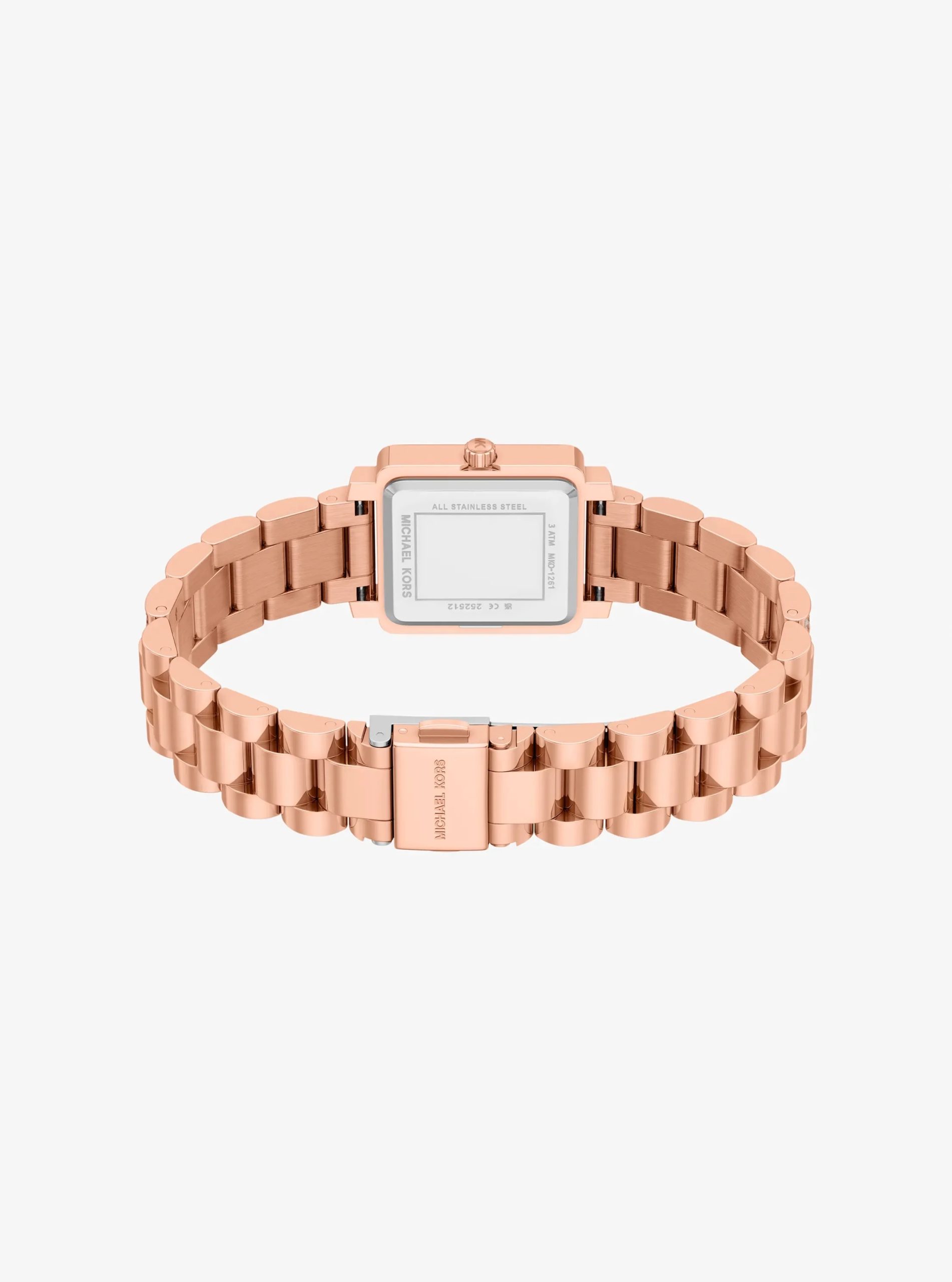 Michael Kors Petite Gwynn Pavé Rose Gold-Tone Watch - Preorder