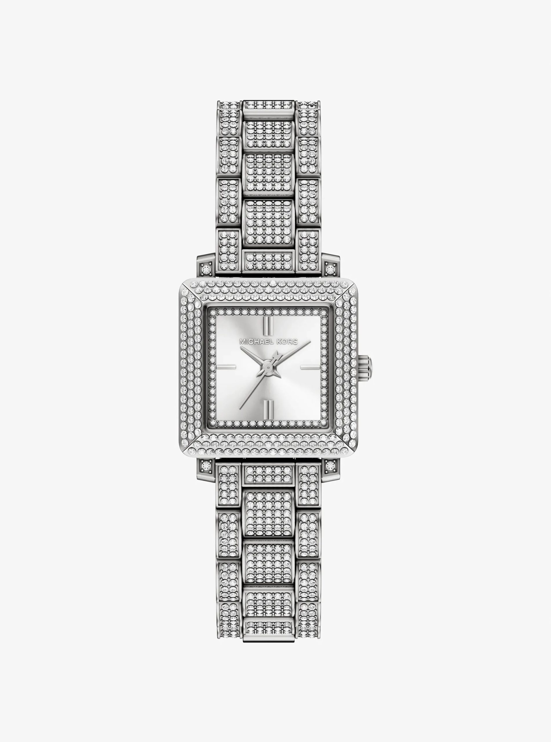 Michael Kors Petite Gwynn Pavé Silver-Tone Watch - Preorder