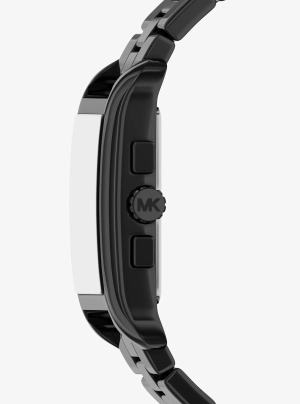 Michael Kors Oversized Monroe Black-Tone Watch - Preorder