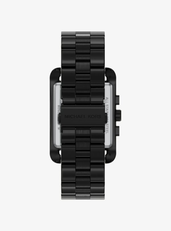 Michael Kors Oversized Monroe Black-Tone Watch - Preorder