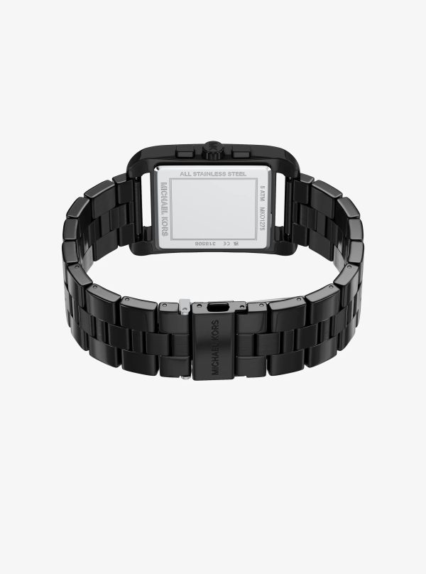 Michael Kors Oversized Monroe Black-Tone Watch - Preorder