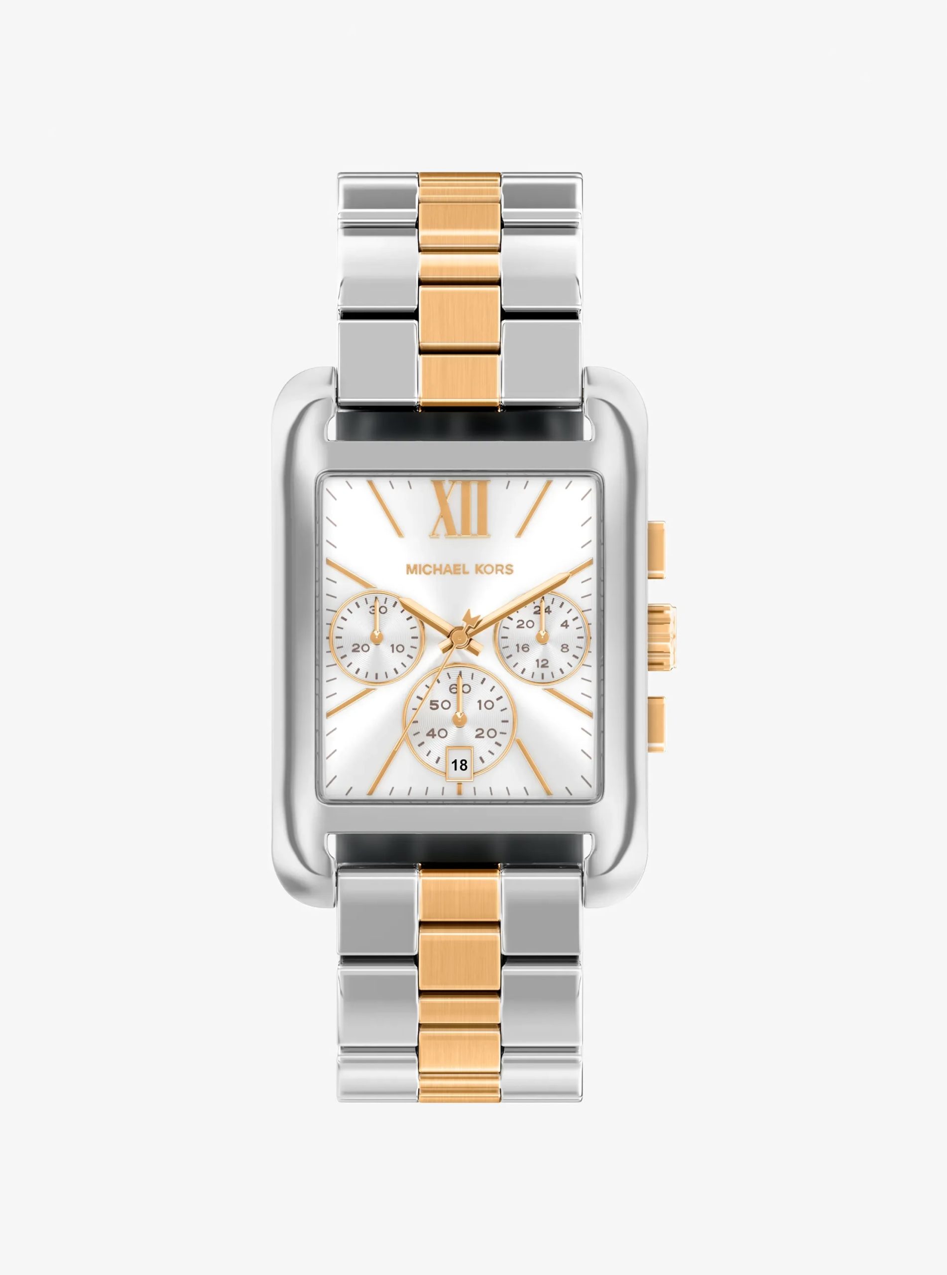 Michael Kors Oversized Monroe Two-Tone Watch - Preorder