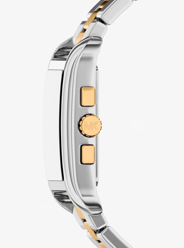 Michael Kors Oversized Monroe Two-Tone Watch - Preorder