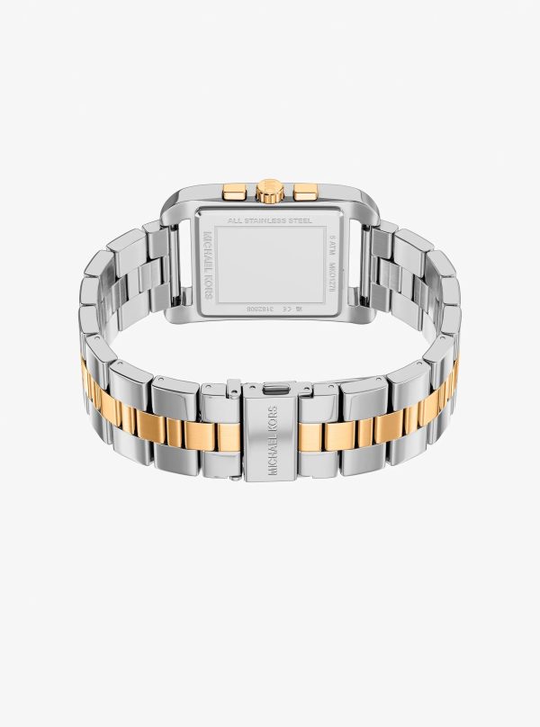 Michael Kors Oversized Monroe Two-Tone Watch - Preorder