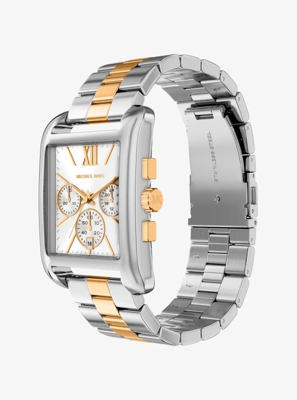 Michael Kors Oversized Monroe Two-Tone Watch - Preorder