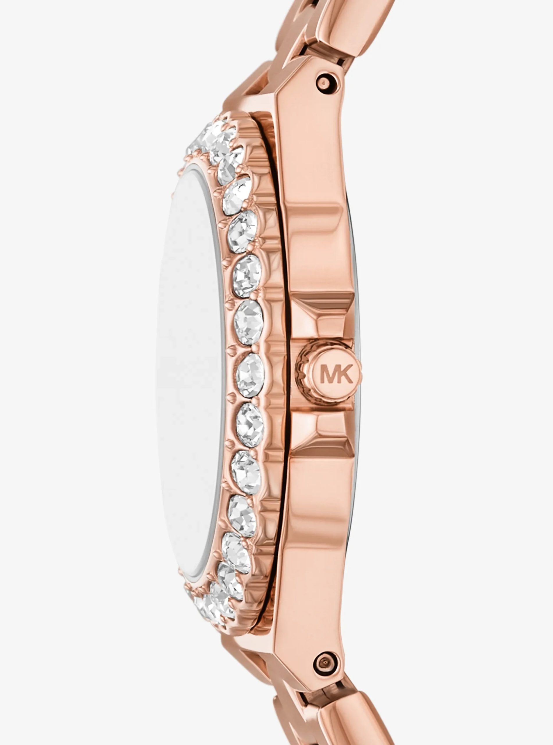 Michael Kors Mini Lennox Pavé Rose Gold-Tone Watch - Preorder