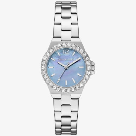 Michael Kors Lennox Mini Pavé Silver-Tone Watch - Preorder — Silver