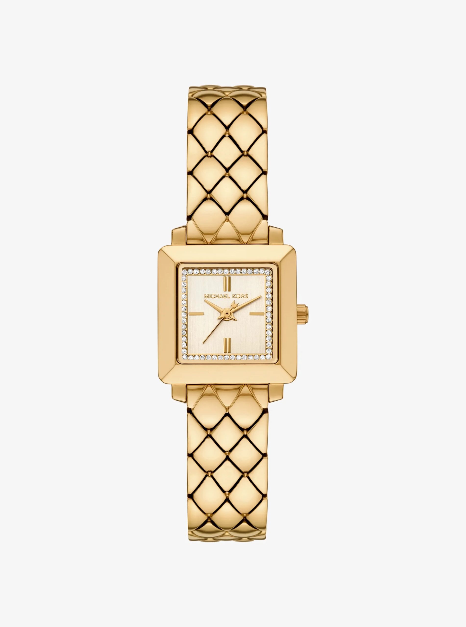 Michael Kors Petite Gwynn Pavé Gold-Tone Watch - Preorder