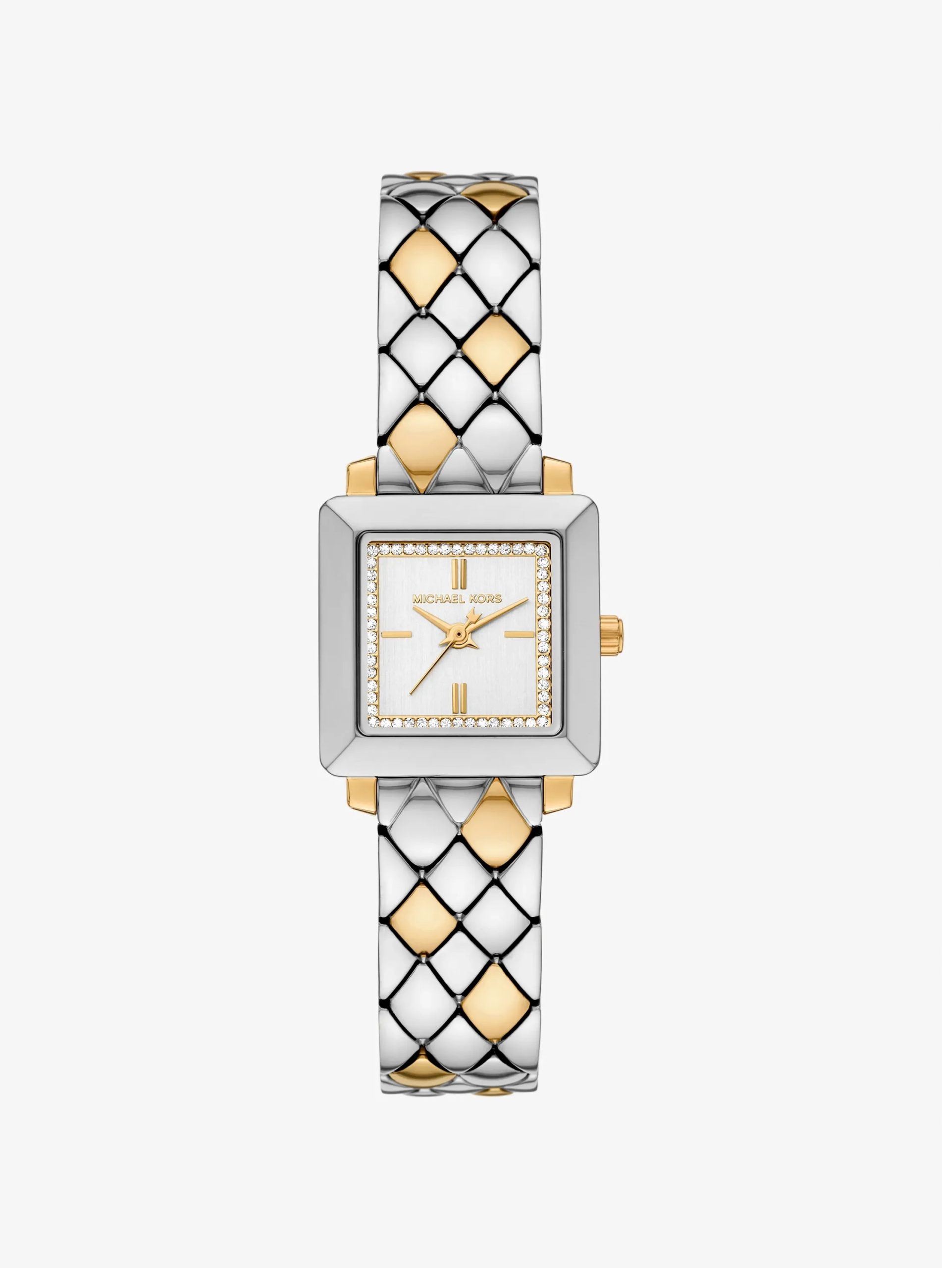 Michael Kors Petite Gwynn Pavé Two-Tone Watch - Preorder