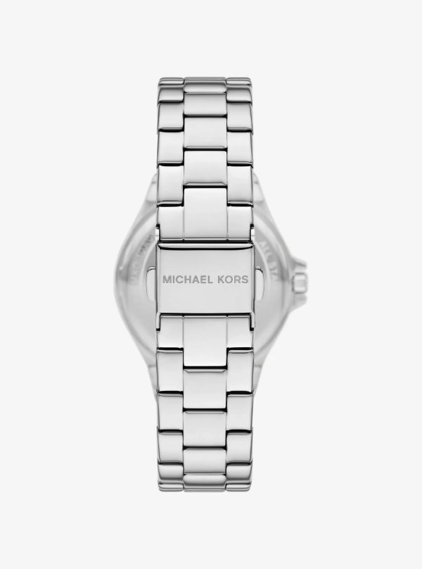 Michael Kors Mini Lennox Pavé Silver-Tone Watch - Preorder