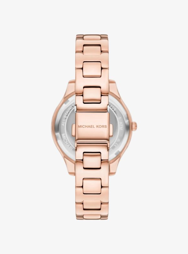 Michael Kors Liliane Pavé Rose Gold-Tone Watch - Preorder