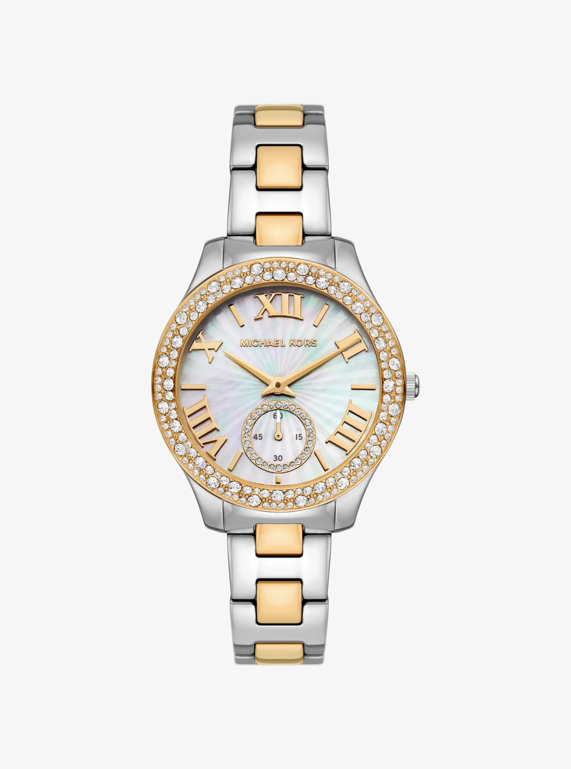 Michael Kors Liliane Pavé Two-Tone Watch - Preorder