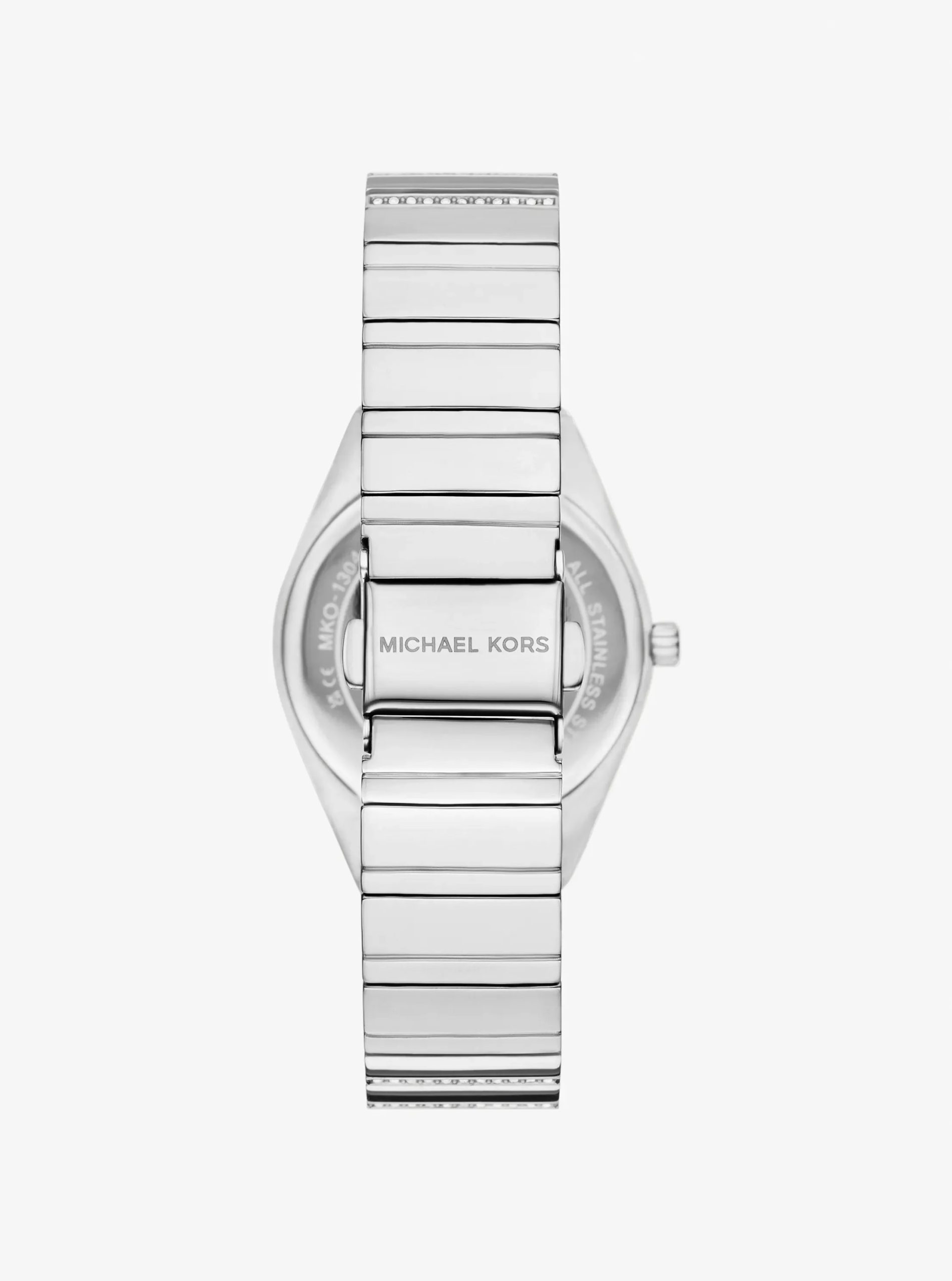 Michael Kors Mini Lennox Pavé Silver-Tone Watch - Preorder