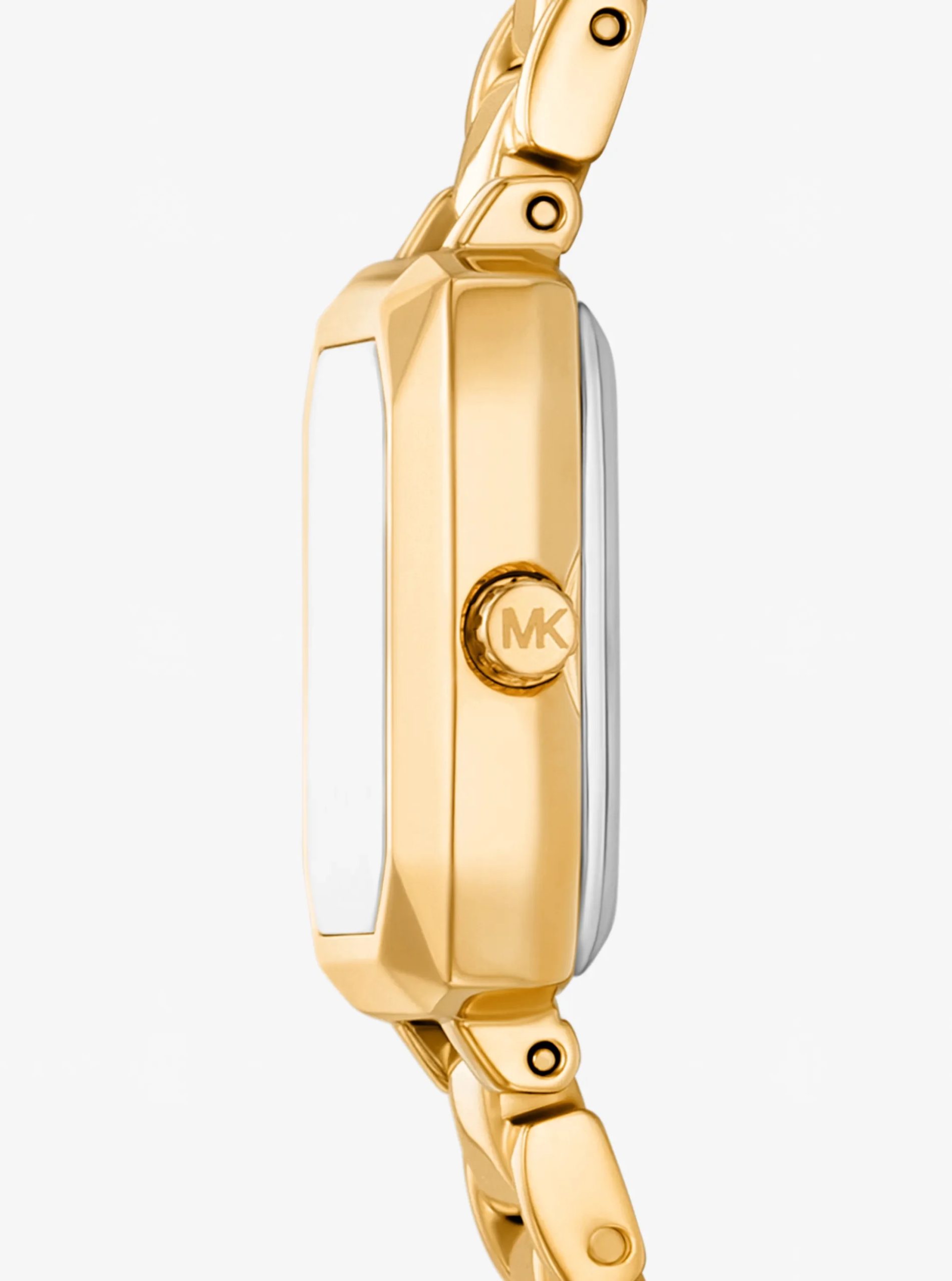 Michael Kors Micro Alane Pavé Gold-Tone Watch - Preorder
