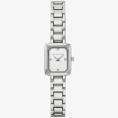 Michael Kors Micro Alane Silver-Tone Pavé Watch - Preorder — Silver