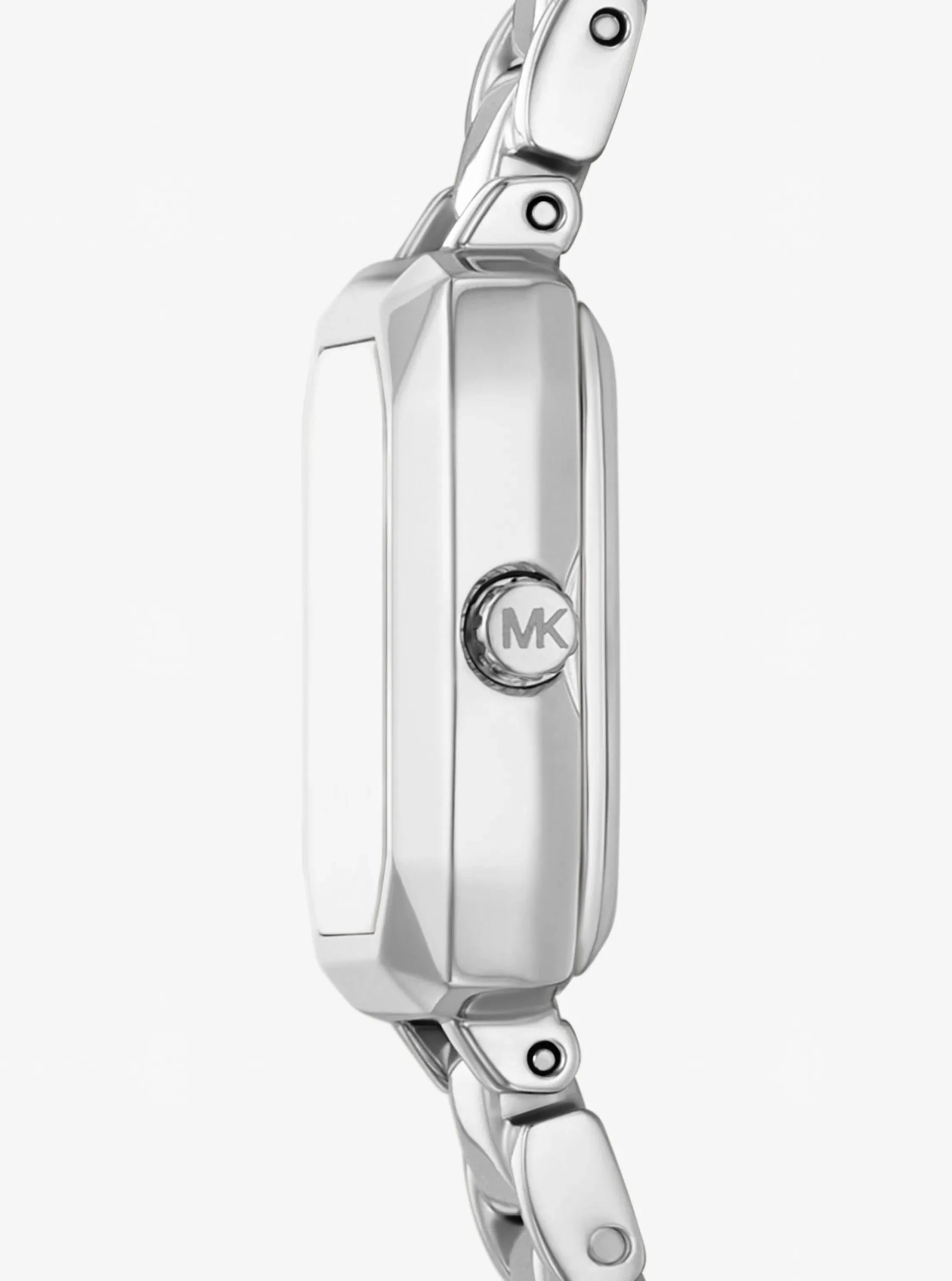 Michael Kors Micro Alane Silver-Tone Pavé Watch - Preorder