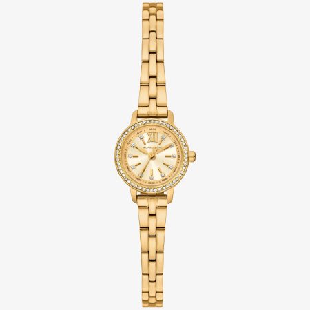 Michael Kors Micro Melissa Pavé Gold-Tone Watch - Preorder — Gold