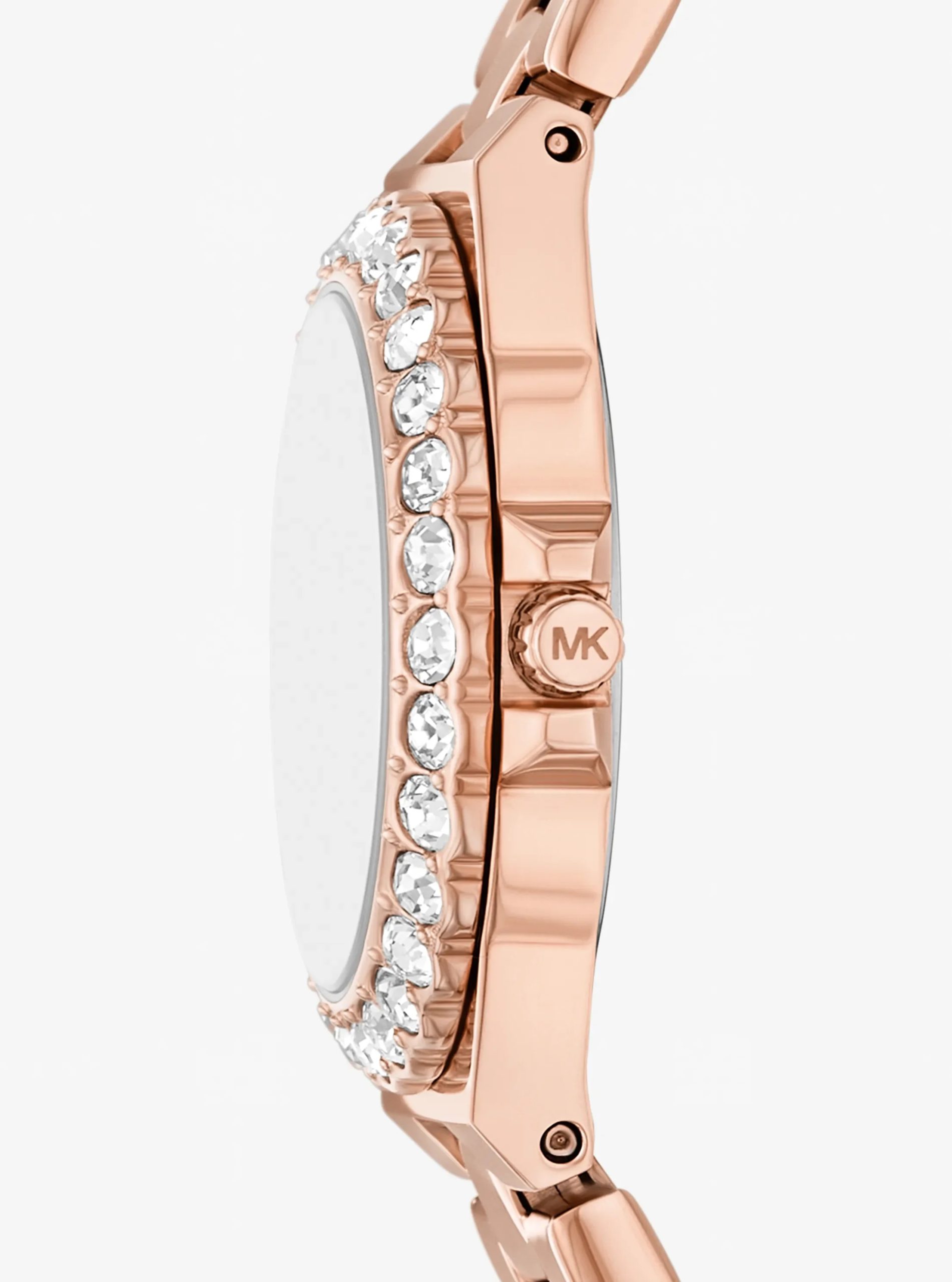 Michael Kors Mini Lennox Pavé Rose Gold-Tone Watch - Preorder