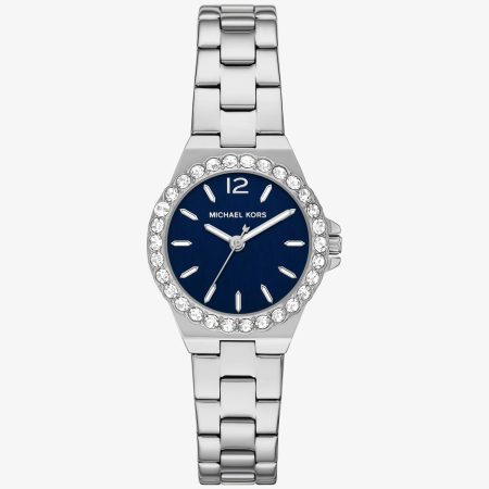 Michael Kors Mini Lennox Pavé Silver-Tone Watch - Preorder — Silver