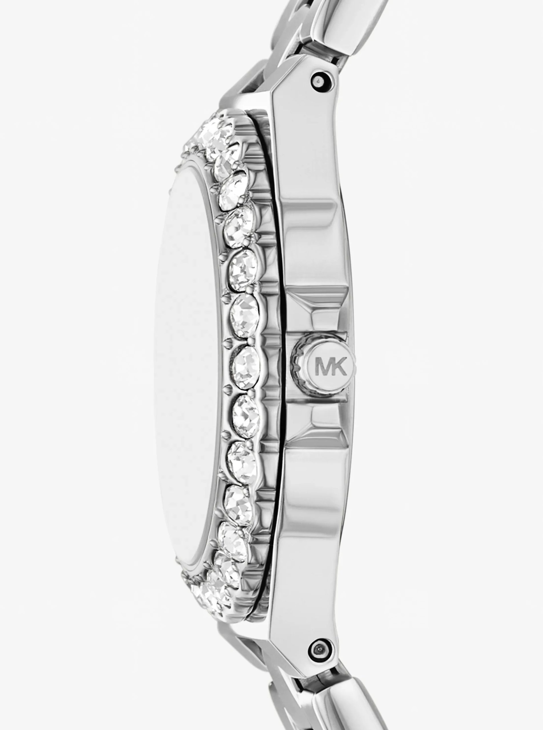 Michael Kors Mini Lennox Pavé Silver-Tone Watch - Preorder