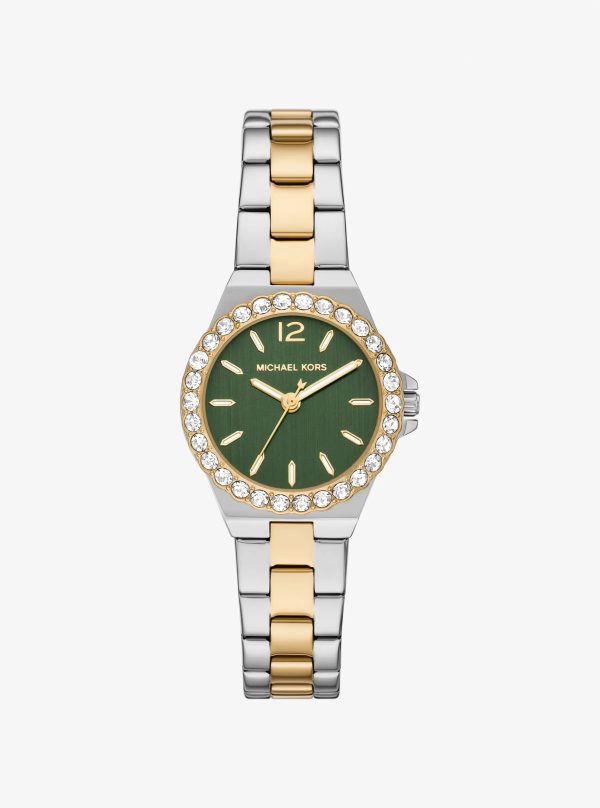 Michael Kors Mini Lennox Pavé Two-Tone Watch - Preorder