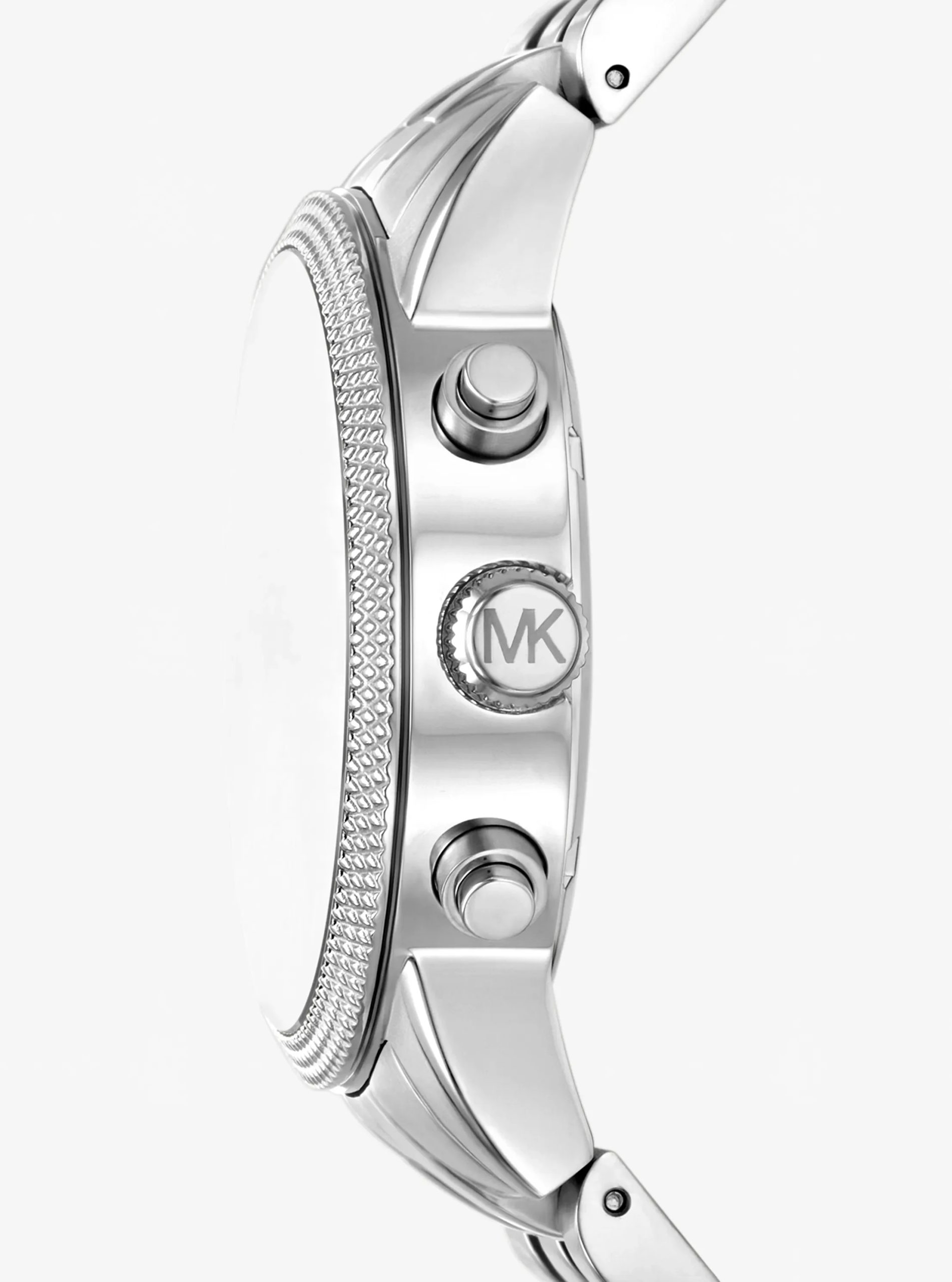 Michael Kors Oversized Hutton Silver-Tone Watch - Preorder