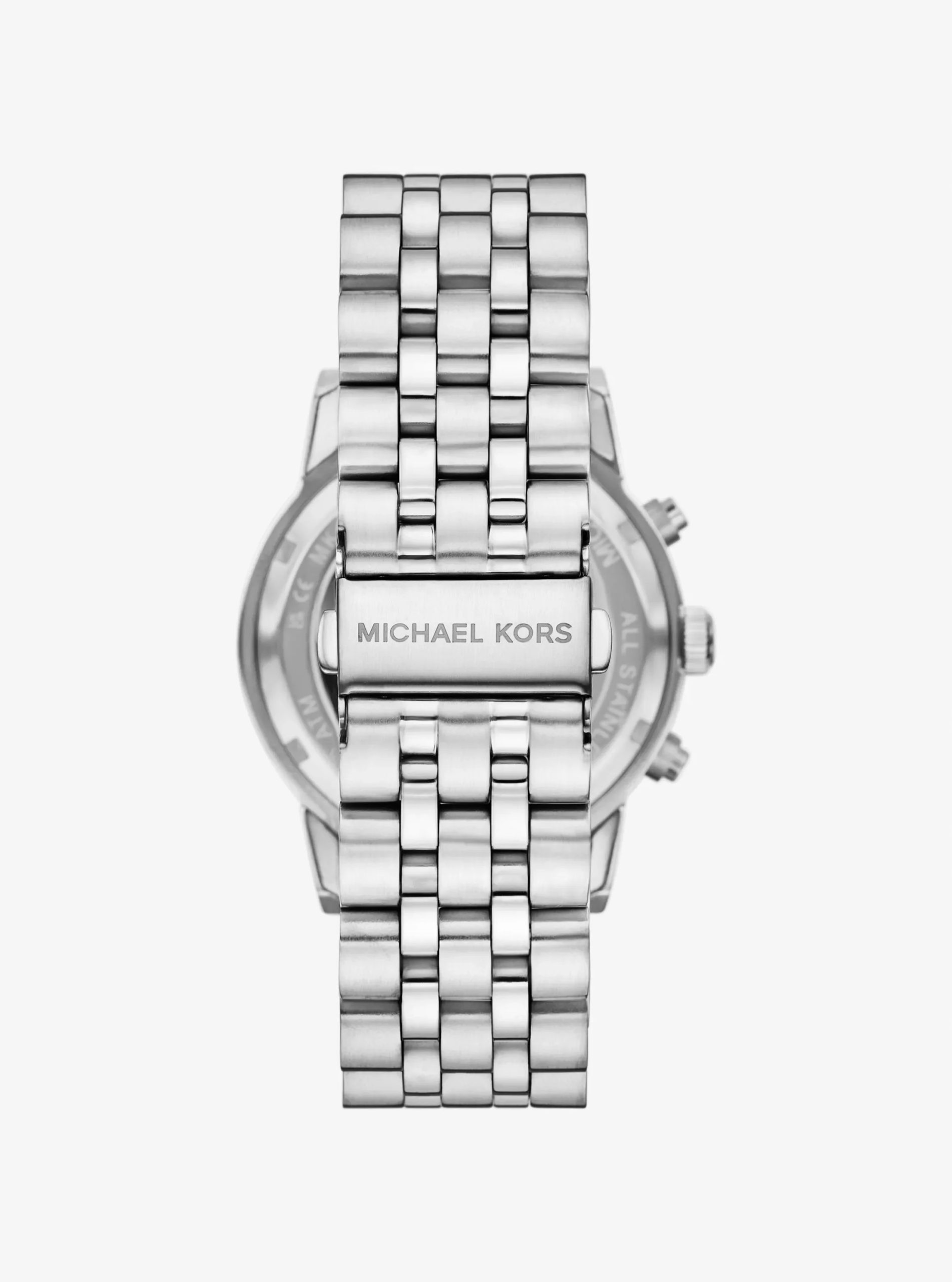 Michael Kors Oversized Hutton Silver-Tone Watch - Preorder