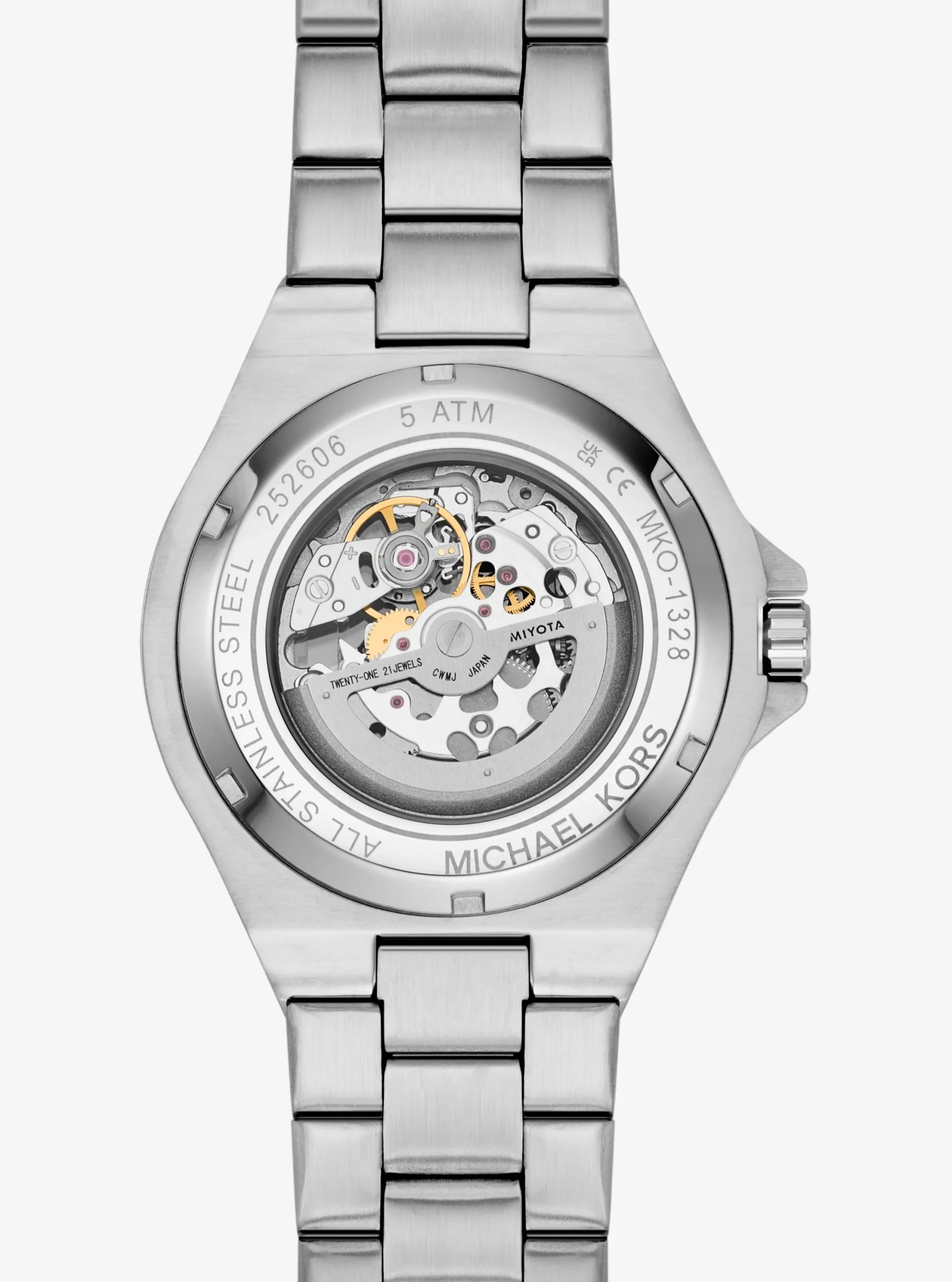 Michael Kors Oversized Lennox Pavé Silver-Tone Watch - Preorder