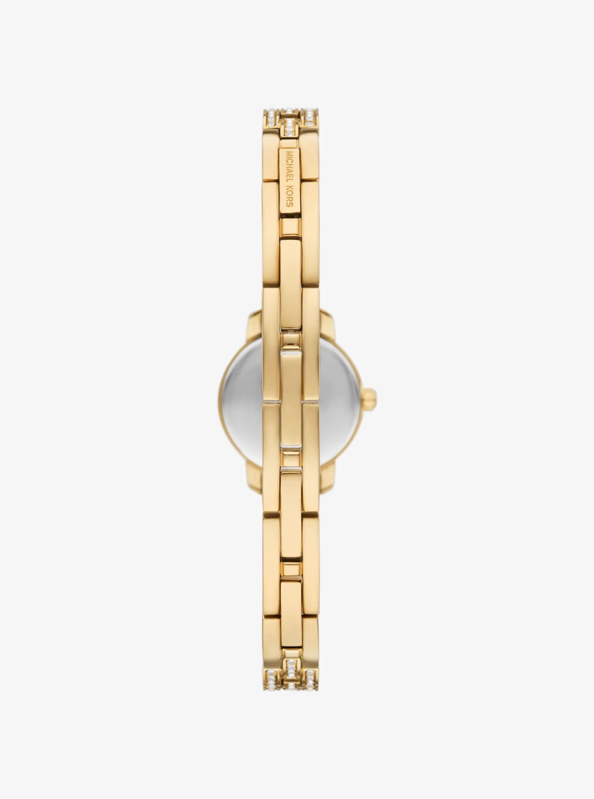 Michael Kors Micro Melissa Pavé Gold-Tone Watch - Preorder