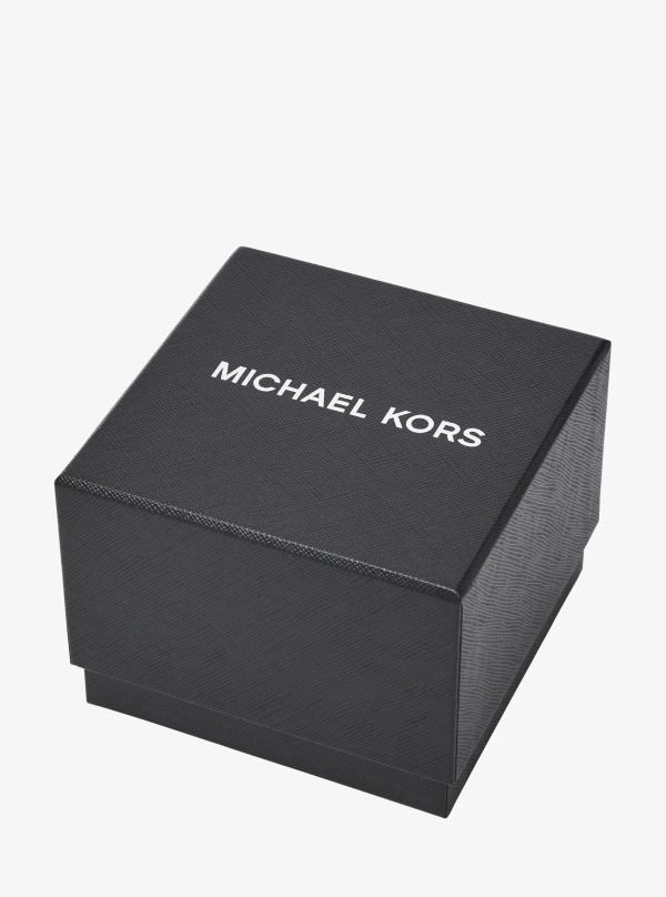 Michael Kors Monroe Silver-Tone Watch Strap Set - Preorder