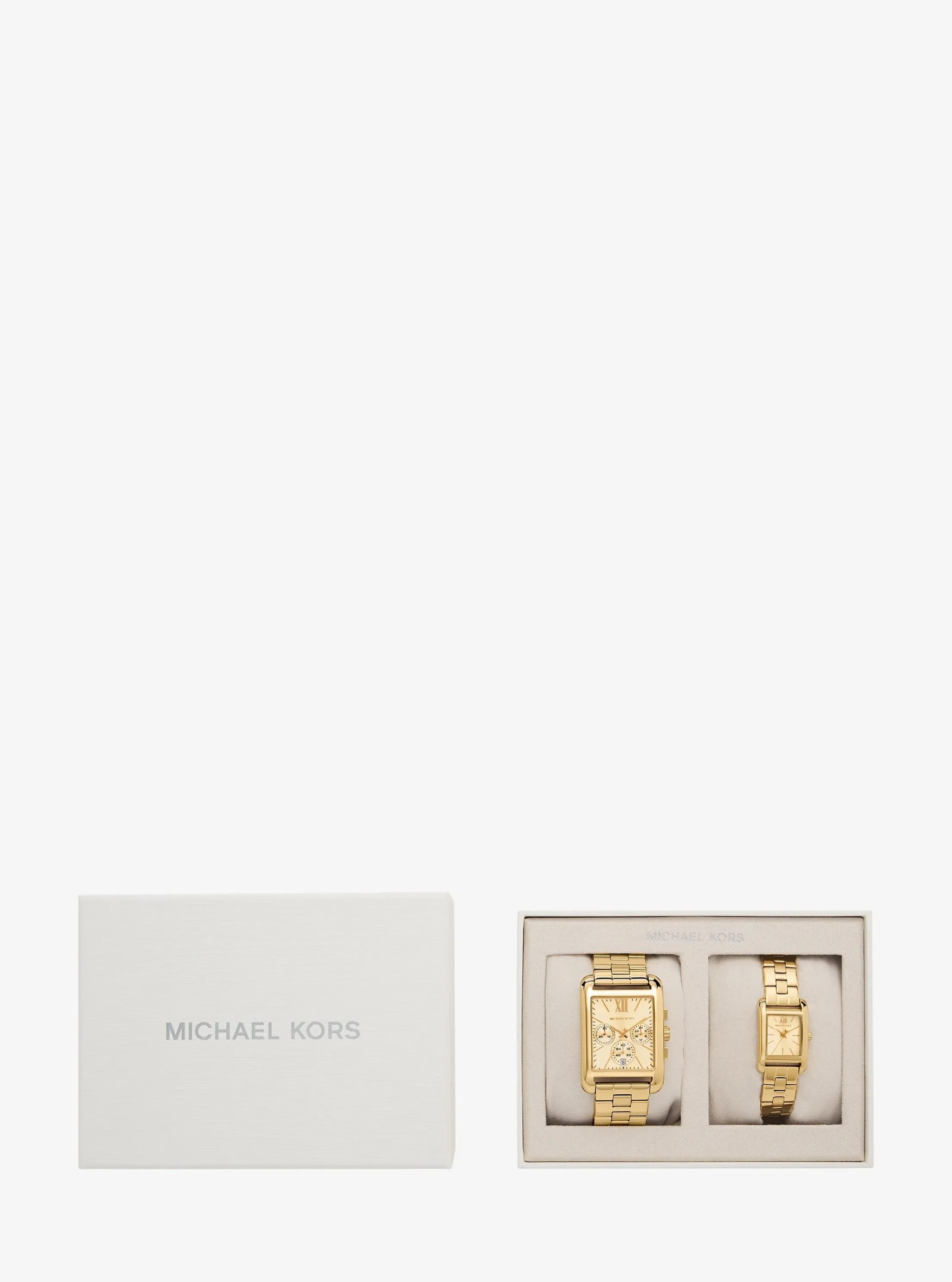 Michael Kors Monroe His and Hers Gold-Tone Watch Set - Preorder - Image 4