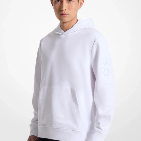 Michael Kors KORS Cotton Blend Hoodie - Preorder — Bright White