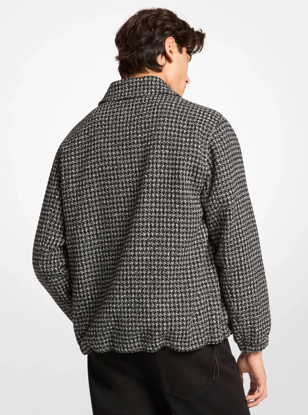 Michael Kors Houndstooth Jacquard Jacket - Preorder