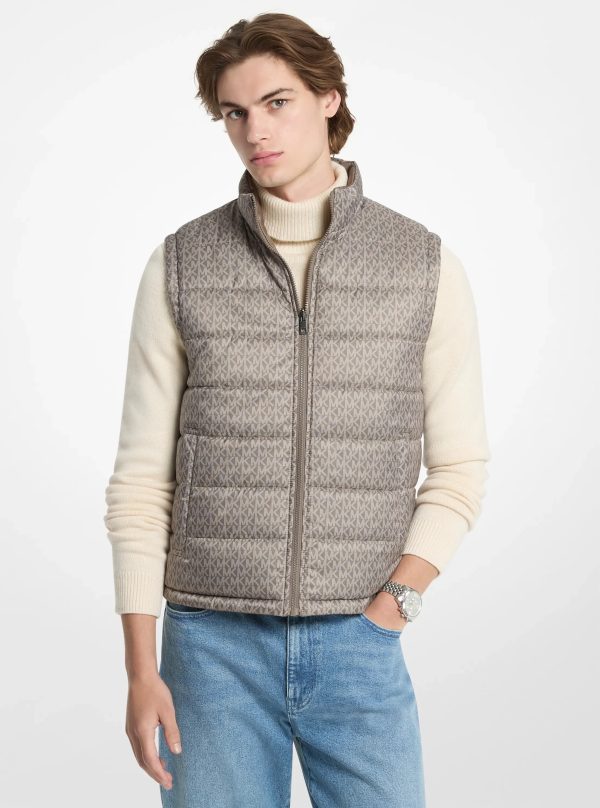 Michael Kors Signature Logo Reversible Vest - Preorder