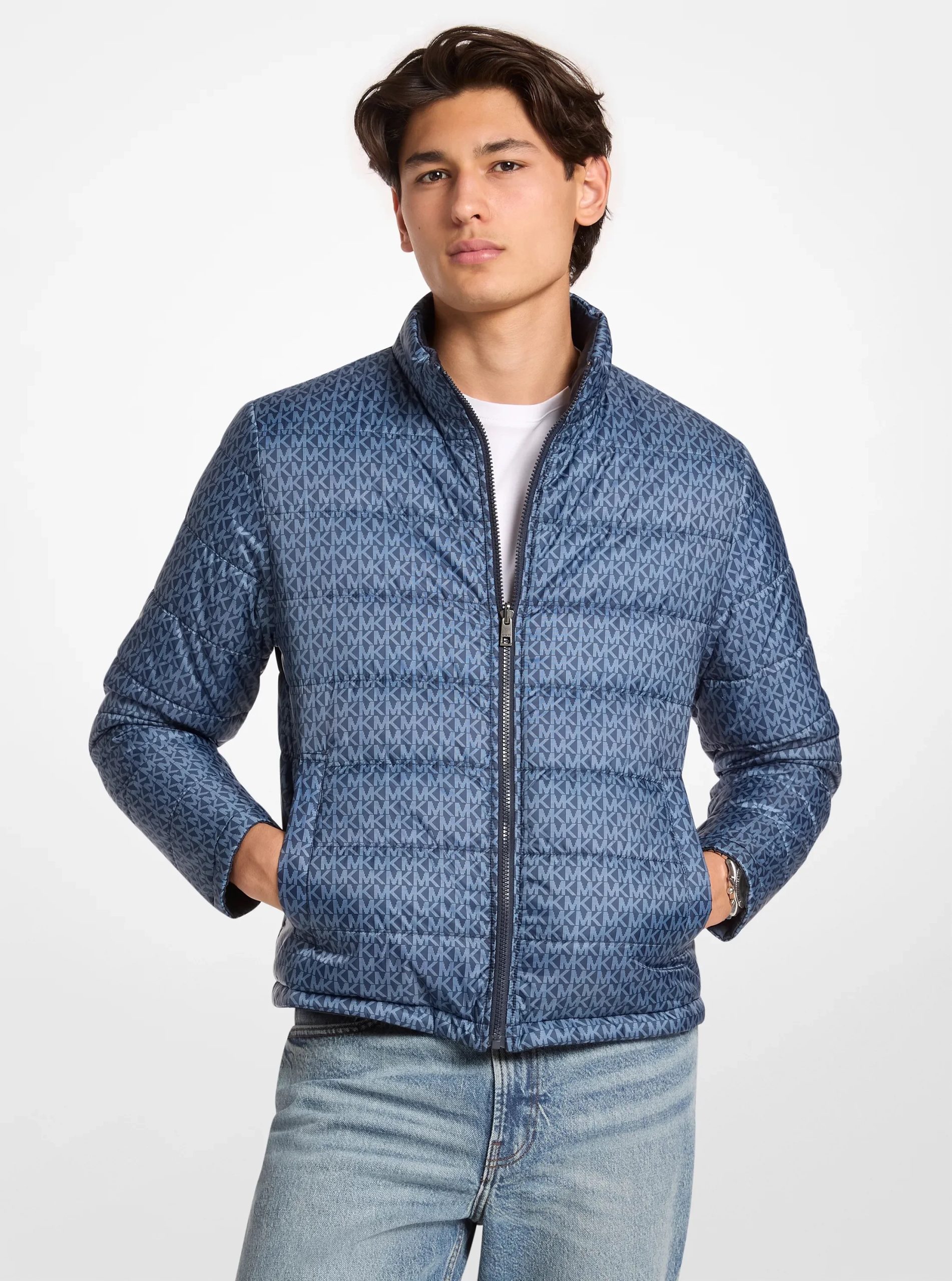 Michael Kors Signature Logo Reversible Jacket - Preorder - Image 3