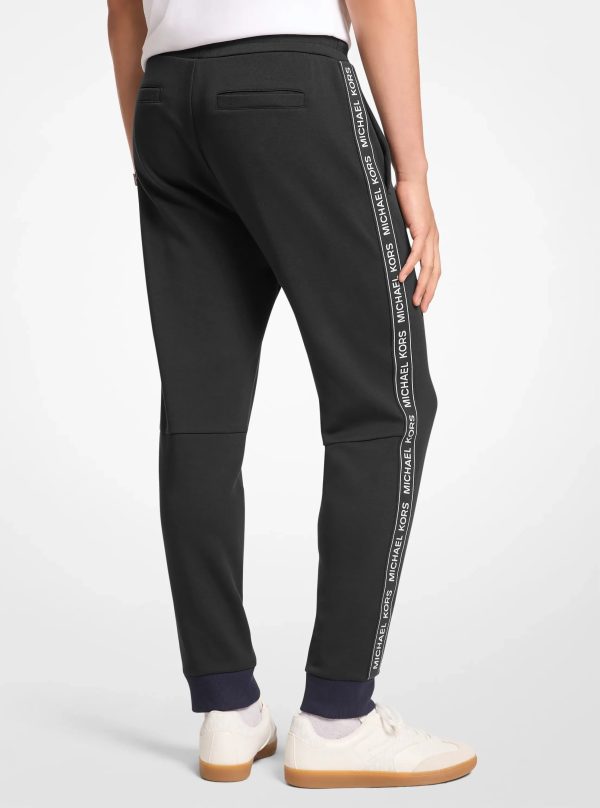 Michael Kors Logo Tape Cotton Blend Joggers - Preorder