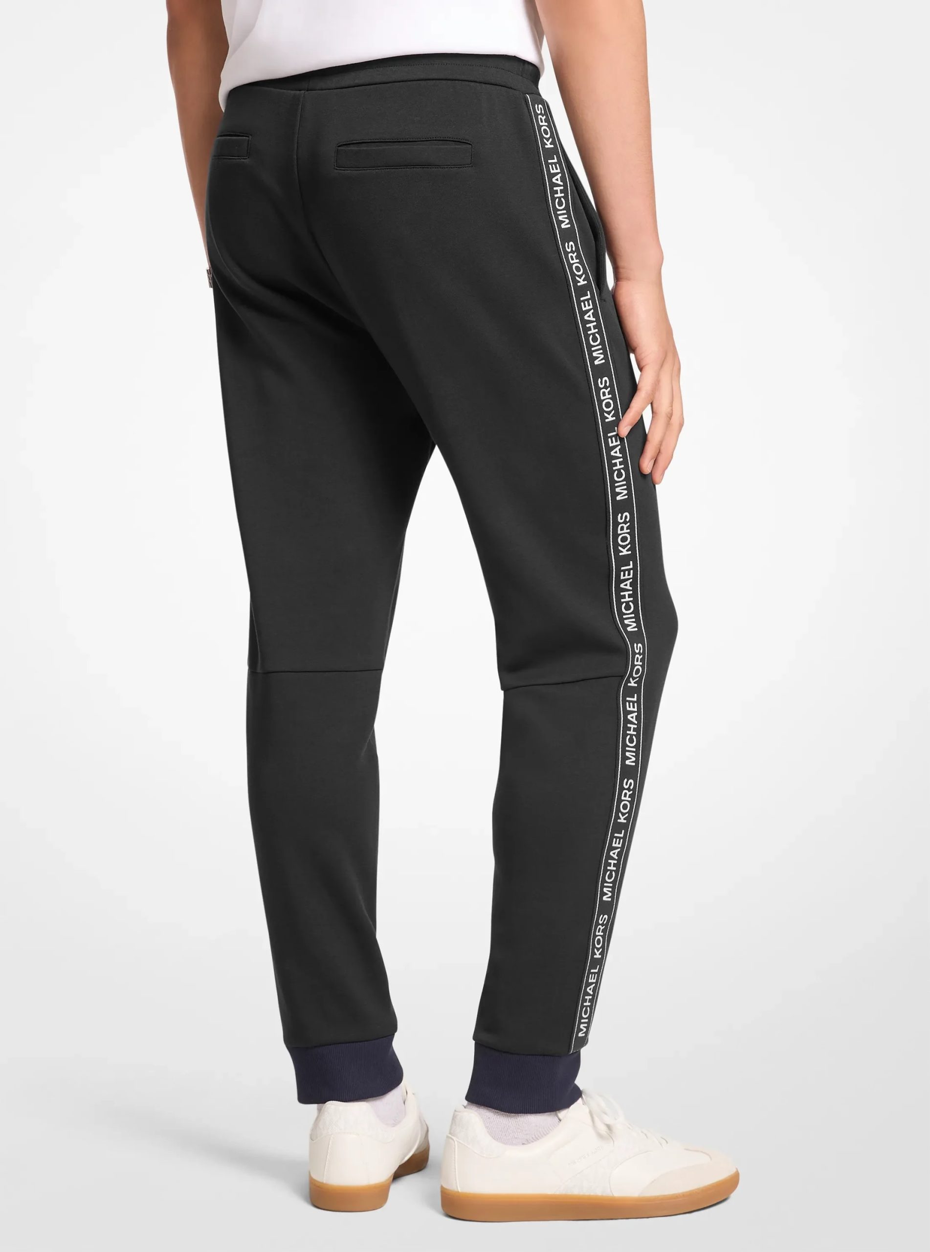 Michael Kors Logo Tape Cotton Blend Joggers - Preorder