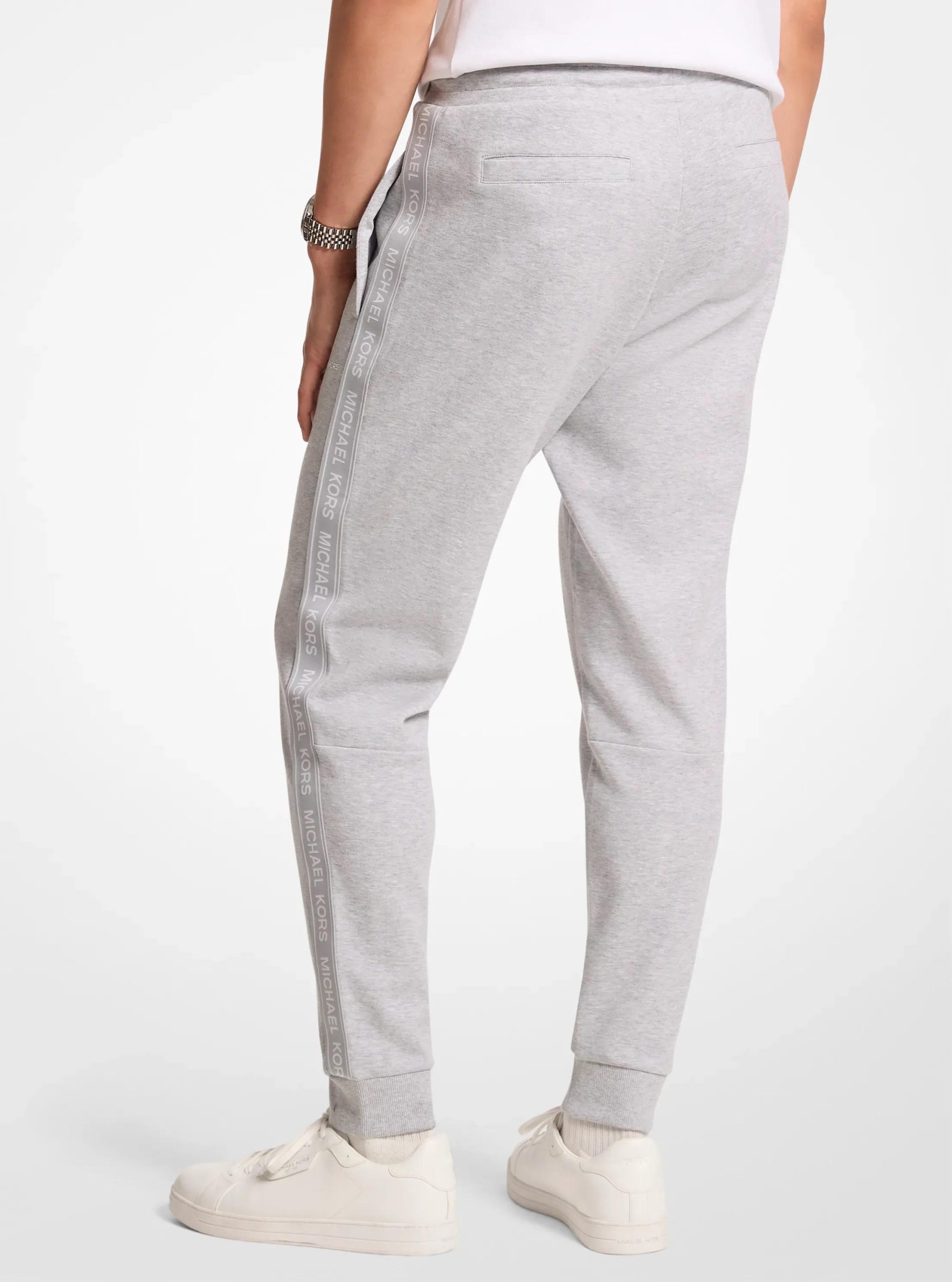 Michael Kors Logo Tape Cotton Blend Joggers - Preorder