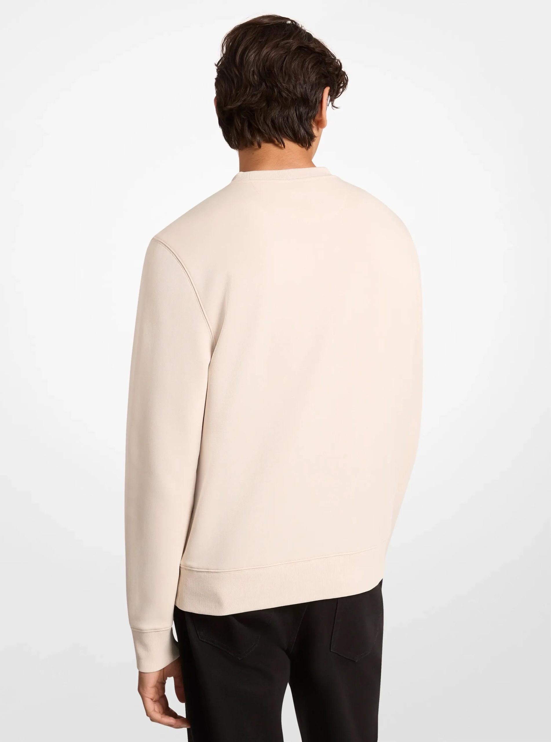 Michael Kors Logo Cotton Blend Crewneck Sweater - Preorder