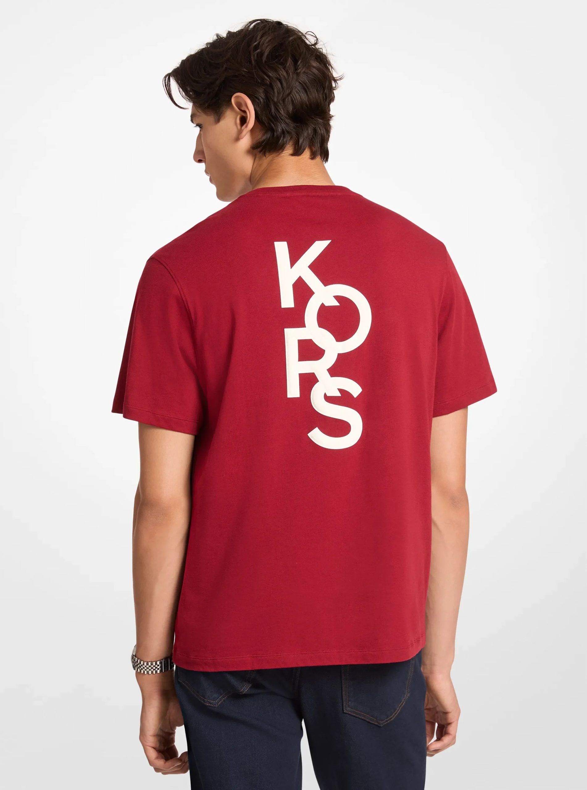 Michael Kors Graphic Logo Cotton Jersey T-Shirt - Preorder